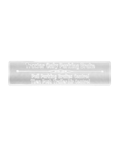SS PARKING PLATE FOR FREIGHTLINER DASH SS PARKING PLATE FOR FREIGHTLINER DASH