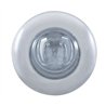 UP37145-2 LED 3/4" Mini Light With Bezel (Clearance/Marker) - Red LED/Clear Lens