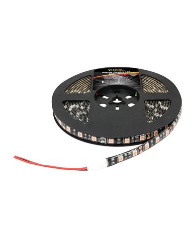 AMBER INTERIOR LED STRIP ROLL 16FT/5M, WATERPROOF, 300 LEDS AMBER INTERIOR LED STRIP ROLL 16FT/5M, WATERPROOF, 300 LEDS
