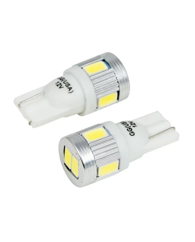 194/168 WHITE 6LED W/HEATSINK TOWER STYLE LIGHT BULBS, 12V 194/168 WHITE 6LED W/HEATSINK TOWER STYLE LIGHT BULBS, 12V