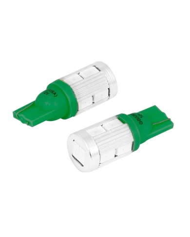 194/168 GREEN 10LED HEATSINK TOWER STYLE LIGHT BULBS, 12V 194/168 GREEN 10LED HEATSINK TOWER STYLE LIGHT BULBS, 12V