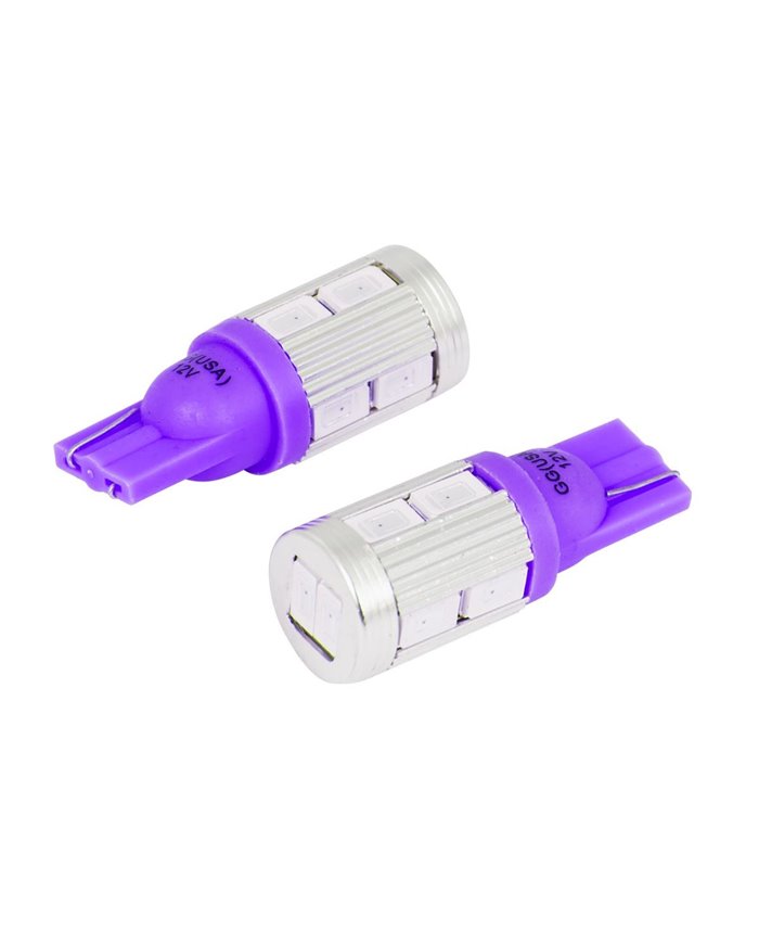 194/168 PURPLE 10LED HEATSINK TOWER STYLE LIGHT BULBS, 12V 194/168 PURPLE 10LED HEATSINK TOWER STYLE LIGHT BULBS, 12V