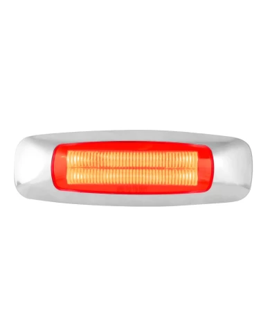 5" RECT. PRIME RED/RED 4 LED DUAL FUNCTION LIGHT 5" RECT. PRIME RED/RED 4 LED DUAL FUNCTION LIGHT