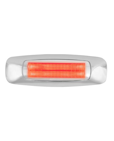 5" RECT. PRIME RED/CLEAR 4 LED DUAL FUNCTION LIGHT 5" RECT. PRIME RED/CLEAR 4 LED DUAL FUNCTION LIGHT