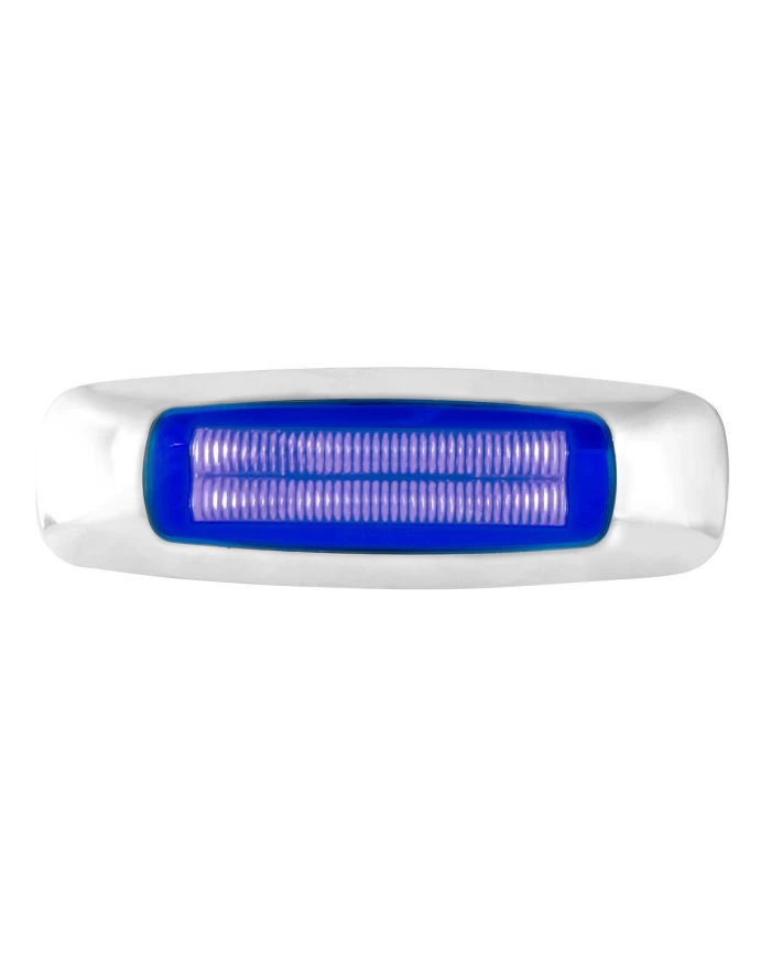 5" RECT. PRIME BLUE/BLUE 4 LED DUAL FUNCTION INT. LIGHT 5" RECT. PRIME BLUE/BLUE 4 LED DUAL FUNCTION INT. LIGHT