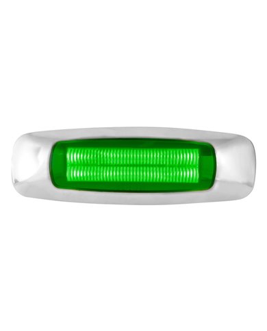 5" RECT. PRIME GREEN/GREEN 4 LED DUAL FUNCTION INT. LIGHT 5" RECT. PRIME GREEN/GREEN 4 LED DUAL FUNCTION INT. LIGHT