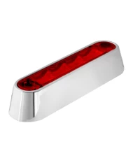 3-1/2" RED/RED 4 LED LIGHT BAR W/CR. PLASTIC BASE MOUNT 3-1/2" RED/RED 4 LED LIGHT BAR W/CR. PLASTIC BASE MOUNT