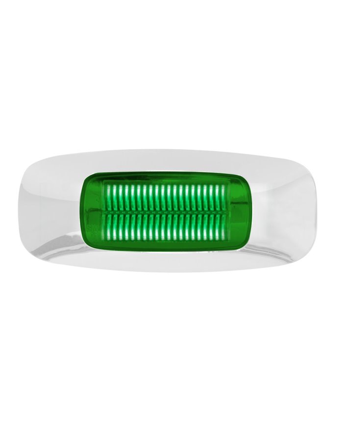3-1/2" RECT. PRIME GREEN/GREEN 4 LED INTERIOR SEALED LIGHT 3-1/2" RECT. PRIME GREEN/GREEN 4 LED INTERIOR SEALED LIGHT