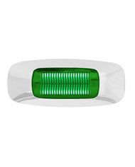 3-1/2" RECT. PRIME GREEN/GREEN 4 LED INTERIOR SEALED LIGHT 3-1/2" RECT. PRIME GREEN/GREEN 4 LED INTERIOR SEALED LIGHT