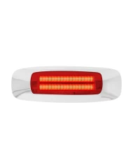 4-5/8" RECT. PRIME RED/RED 4 LED MARKER SEALED LIGHT 4-5/8" RECT. PRIME RED/RED 4 LED MARKER SEALED LIGHT