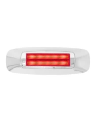 4-5/8" RECT. PRIME RED/CLEAR 4 LED MARKER SEALED LIGHT 4-5/8" RECT. PRIME RED/CLEAR 4 LED MARKER SEALED LIGHT