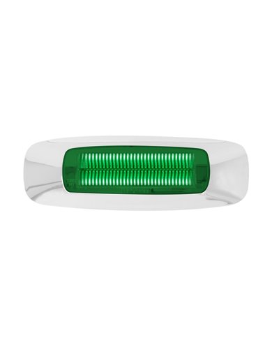 4-5/8" RECT. PRIME GREEN/GREEN 4 LED INTERIOR SEALED LIGHT 4-5/8" RECT. PRIME GREEN/GREEN 4 LED INTERIOR SEALED LIGHT