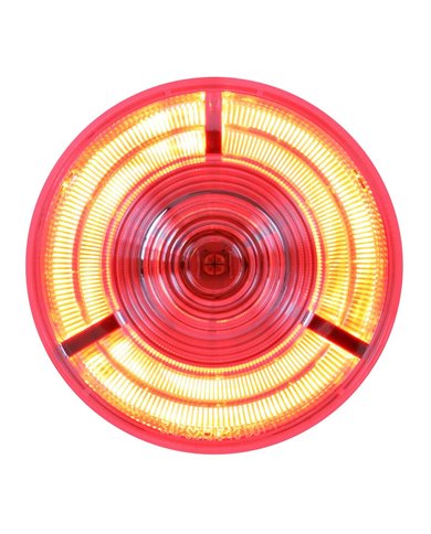 4" PRIME RED/CLEAR 7 LED SEALED LIGHT 4" PRIME RED/CLEAR 7 LED SEALED LIGHT