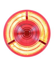 4" PRIME RED/CLEAR 7 LED SEALED LIGHT