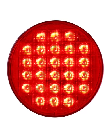 4" SMART DYNAMIC RED/RED 26 LED SEQUENTIAL SEALED LIGHT 4" SMART DYNAMIC RED/RED 26 LED SEQUENTIAL SEALED LIGHT