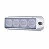 UP37236-4 LED Warning Light - White LED