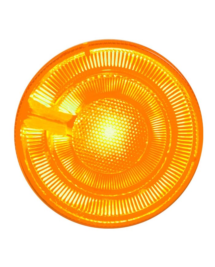 GG75940 - 2-1/2" PRIME AMBER/AMBER 5 LED SEALED LIGHT, HIGH/LOW 3 WIRES