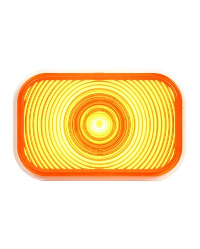 GG75950 - RECT. AMBER/AMBER 1 LED SEALED LIGHT