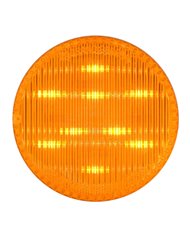 GG75990 - 2-1/2" AMBER/AMBER 9 LED SEALED LIGHT, HIGH/LOW 3 WIRES