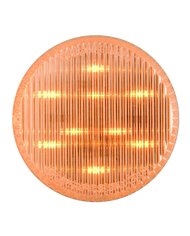 GG75991 - 2-1/2" AMBER/CLEAR 9 LED SEALED LIGHT, HIGH/LOW 3 WIRES GG75991 - 2-1/2" AMBER/CLEAR 9 LED SEALED LIGHT, HIGH/LOW 3 WIRES