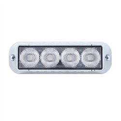 UP37237-4 LED Warning Light - Amber LED/White LED