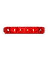 GG76082 - 4" SURFACE MOUNT RED/RED 4 LED LIGHT BAR, 3 WIRES