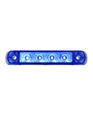GG76085 - 4" SURFACE MOUNT BLUE/BLUE 4 LED LIGHT BAR, 3 WIRES GG76085 - 4" SURFACE MOUNT BLUE/BLUE 4 LED LIGHT BAR, 3 WIRES