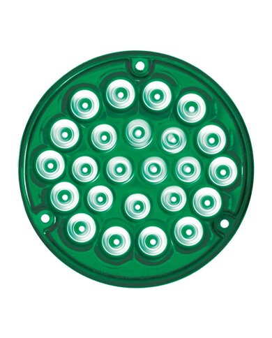GG76156 - 4" PEARL GREEN/GREEN 24 LED LIGHT W/ 1156 SOCKET BASE GG76156 - 4" PEARL GREEN/GREEN 24 LED LIGHT W/ 1156 SOCKET BASE