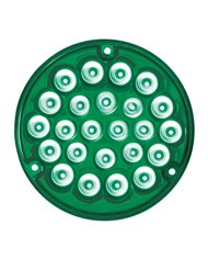 GG76156 - 4" PEARL GREEN/GREEN 24 LED LIGHT W/ 1156 SOCKET BASE GG76156 - 4" PEARL GREEN/GREEN 24 LED LIGHT W/ 1156 SOCKET BASE