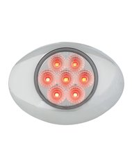 GG76193 - SMALL LOW PROFILE SPYDER RED/ CLEAR LED LIGHT W/CR. BEZEL GG76193 - SMALL LOW PROFILE SPYDER RED/ CLEAR LED LIGHT W/CR. BEZEL