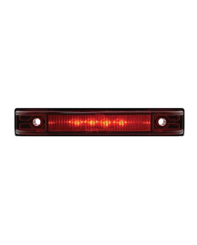 GG76222 - 4"L THIN LINE RED/RED 6 LED WIDE ANGLE MARKER LIGHT GG76222 - 4"L THIN LINE RED/RED 6 LED WIDE ANGLE MARKER LIGHT