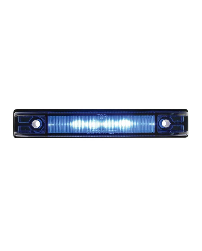 GG76224 - 4"L THIN LINE BLUE/BLUE 6 LED WIDE ANGLE INTERIOR LIGHT
