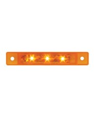 GG76280 - 3.5"L ULTRA THIN AMBER/AMBER 3-LED MARKER/CLEARANCE LIGHT