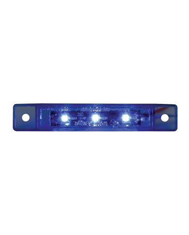 GG76285 - 3.5" ULTRA THIN BLUE 3-LED INTERIOR USE LIGHT GG76285 - 3.5" ULTRA THIN BLUE 3-LED INTERIOR USE LIGHT