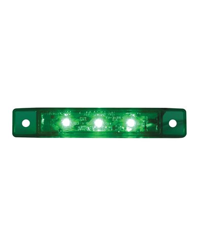 GG76286 - 3.5" ULTRA THIN GREEN 3-LED INTERIOR USE LIGHT GG76286 - 3.5" ULTRA THIN GREEN 3-LED INTERIOR USE LIGHT