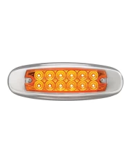 GG76440 - ULTRA THIN SPYDER AM/AM 12 LED DUAL FUNCTION LIGHT W/S.S. RIM