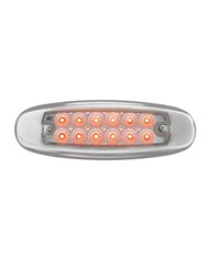 GG76443 - ULTRA THIN SPYDER RED/CL 12LED DUAL FUNCTION LIGHT W/S.S. RIM GG76443 - ULTRA THIN SPYDER RED/CL 12LED DUAL FUNCTION LIGHT W/S.S. RIM