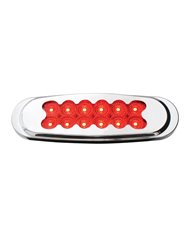 GG76702 - ULTRA THIN MATRIX STYLE SPYDER RED/RED 12-LED MARKER LIGHT GG76702 - ULTRA THIN MATRIX STYLE SPYDER RED/RED 12-LED MARKER LIGHT