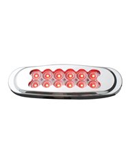 GG76703 - ULTRA THIN MATRIX STYLE SPYDER RED/CLEAR 12-LED MARKER LIGHT GG76703 - ULTRA THIN MATRIX STYLE SPYDER RED/CLEAR 12-LED MARKER LIGHT
