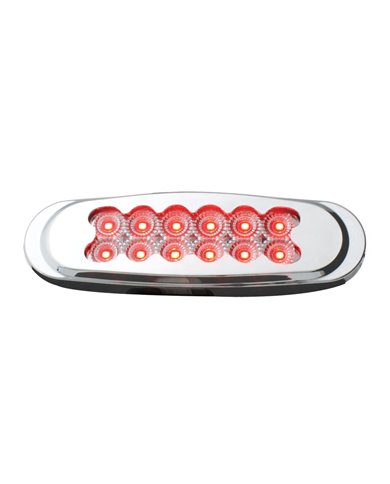 GG76708 - ULTRA THIN MATRIX STYLE RED/CL SPYDER 12LED DUAL FUNT. LIGHT GG76708 - ULTRA THIN MATRIX STYLE RED/CL SPYDER 12LED DUAL FUNT. LIGHT