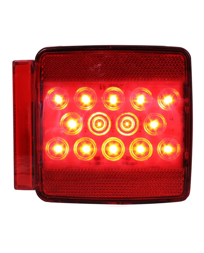 GG76941 - UNDER 80" UNIV. STUD-MOUNT TRAILER RED LED W LIC LED, L/H GG76941 - UNDER 80" UNIV. STUD-MOUNT TRAILER RED LED W LIC LED, L/H