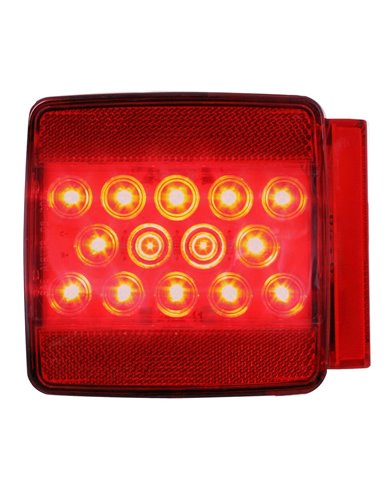 GG76942 - UNDER 80" UNIV. STUD-MOUNT TRAILER RED LED LIGHT, R/H GG76942 - UNDER 80" UNIV. STUD-MOUNT TRAILER RED LED LIGHT, R/H