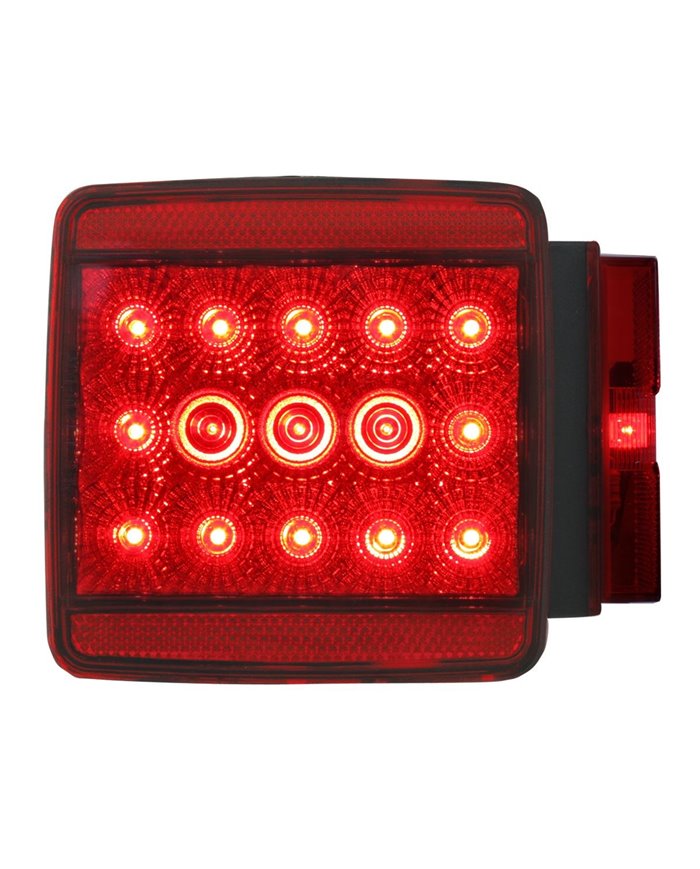 GG76947 - OVER 80" WIDE UNIV. STUD-MOUNT TRAILER RED LED LIGHT, R/H GG76947 - OVER 80" WIDE UNIV. STUD-MOUNT TRAILER RED LED LIGHT, R/H