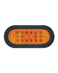 GG77040 - OVAL LOW PROFILE SPYDER AM/ AM LED W/GROMMET & PIGTAIL