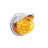 UP37286-17 LED Reflector Watermelon Flush Mount Kit With Visor - Amber LED/Amber Lens