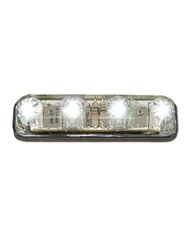 GG77144 - SMALL RECT. WHITE 4-LED SEALED LIGHT