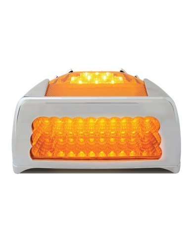GG77234 - SPYDER AMBER/AMBER 42-LED TURN SIGNAL LIGHT W/ CR. PL. COVER GG77234 - SPYDER AMBER/AMBER 42-LED TURN SIGNAL LIGHT W/ CR. PL. COVER
