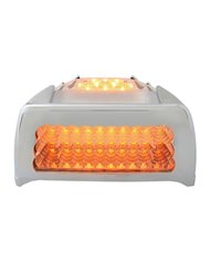GG77235 - SPYDER AMBER/CLEAR 42-LED TURN SIGNAL LIGHT W/ CR. PL. COVER GG77235 - SPYDER AMBER/CLEAR 42-LED TURN SIGNAL LIGHT W/ CR. PL. COVER