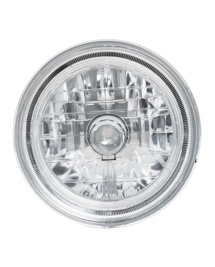 GG77411 - 7" HEADLAMP W/H4 BULB & HALO FEATURE, W/ 194 BLUE BULBS GG77411 - 7" HEADLAMP W/H4 BULB & HALO FEATURE, W/ 194 BLUE BULBS