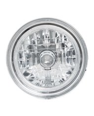 GG77411 - 7" HEADLAMP W/H4 BULB & HALO FEATURE, W/ 194 BLUE BULBS GG77411 - 7" HEADLAMP W/H4 BULB & HALO FEATURE, W/ 194 BLUE BULBS